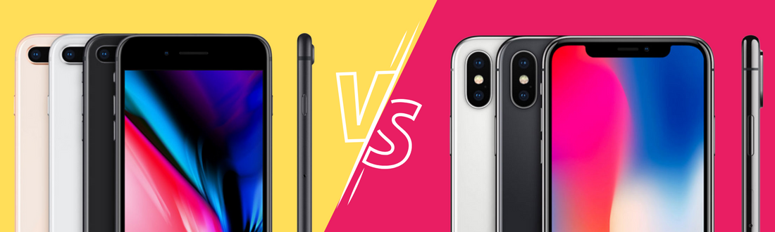 What are the differences between iPhone 8 and iPhone X?